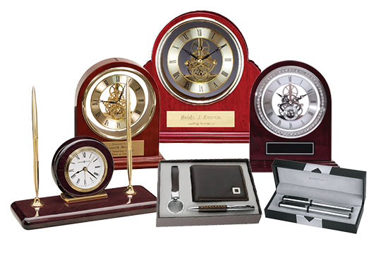 Wide Selection of Rosewood Clocks and Corporate Gifts.